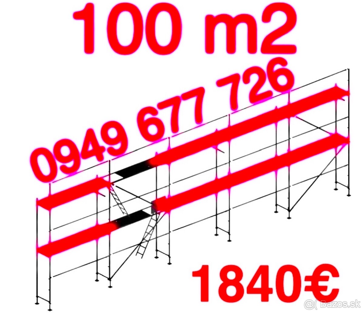 Predám stavebné lešenie certifikované - 10