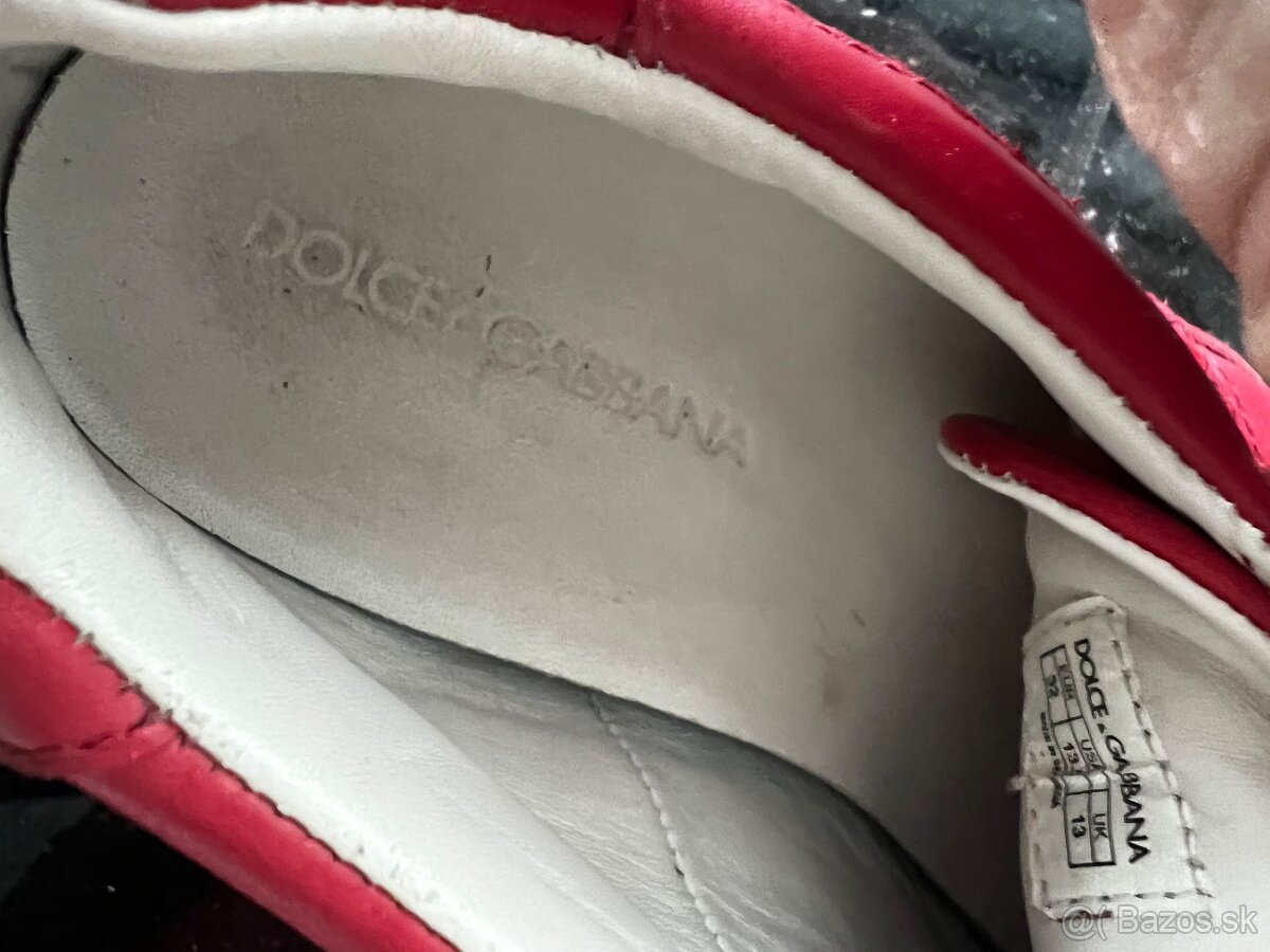 Dolce&Gabbana kožené tenisky vel.32 - 10