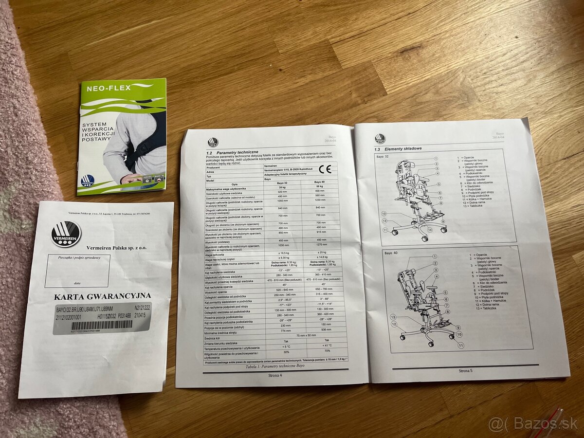 Rehabilitacna stolička Vermeiren - 10