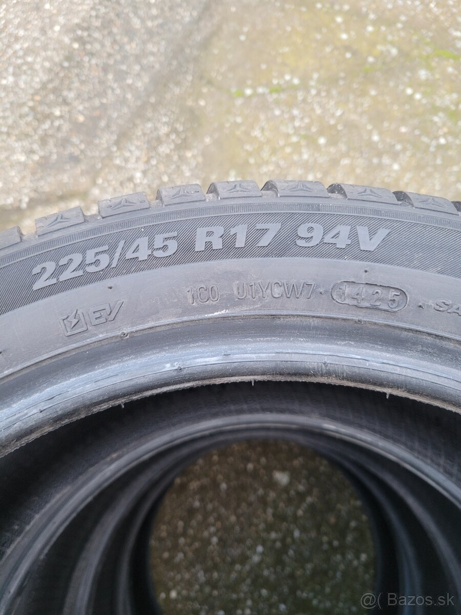 225/45 R17 zimné pneumatiky Kumho - 10