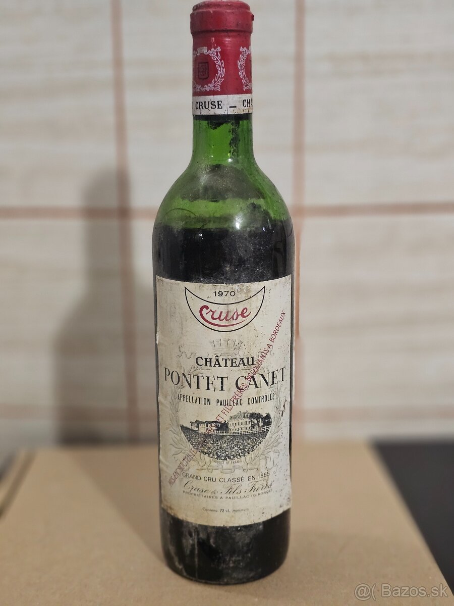 Unikátne vína z Bordeaux, St. emilion a Champagne, od 1970 - 10