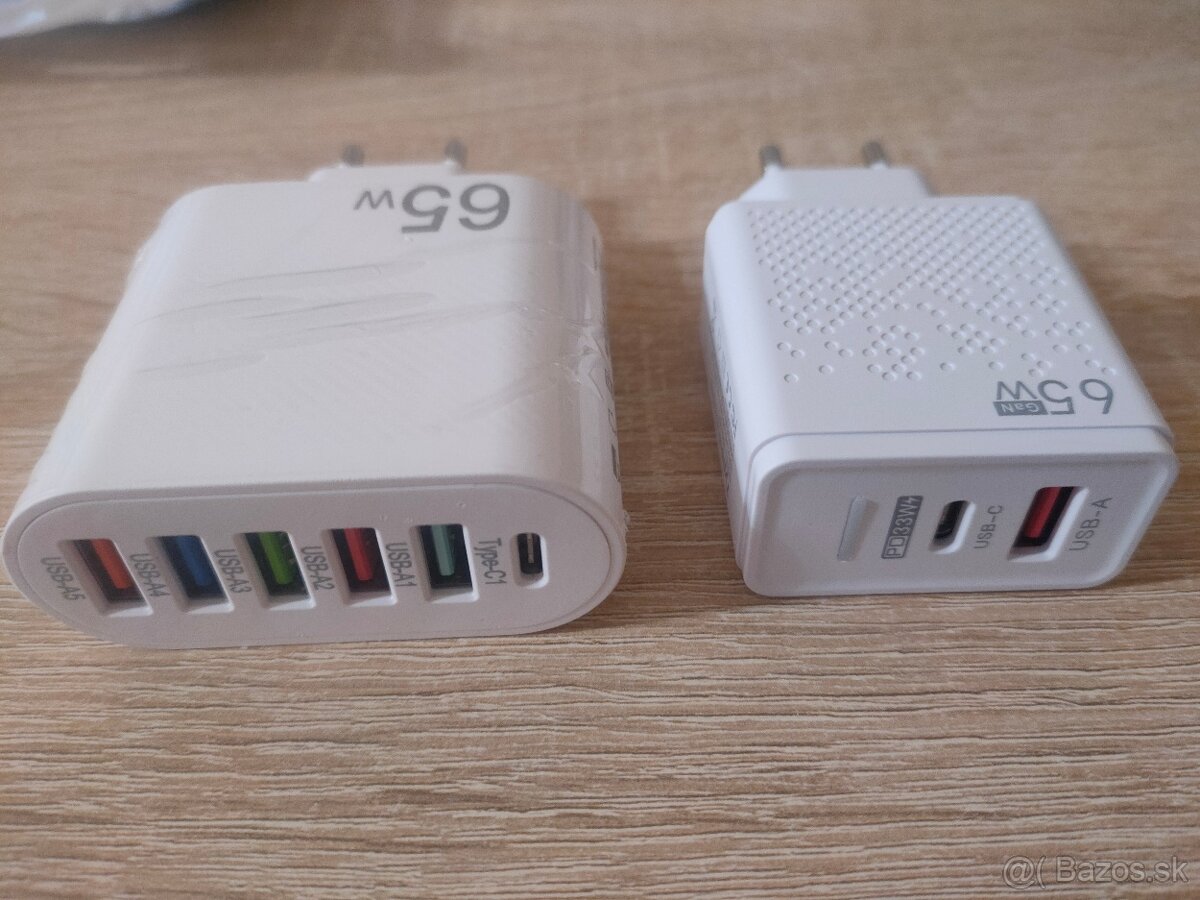 Nabíjačky PD a QC UsbA a UsbC a Apples - 10