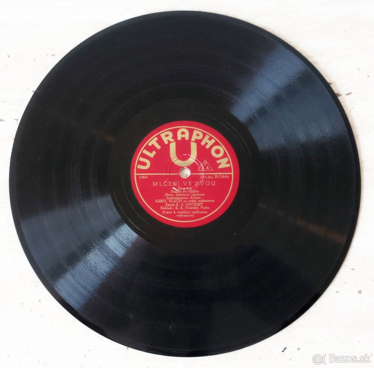 Ke starým gramofonům na kliku - R. A. Dvorský, 4 gramodesky - 10