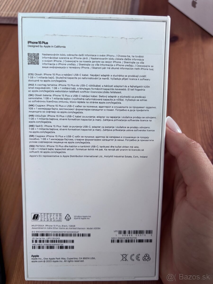 iPhone 15plus Black 128gb - 10