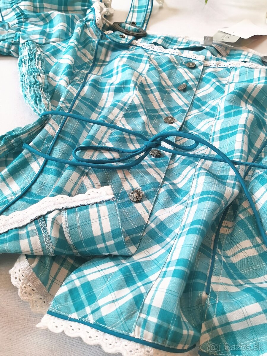 KROJ - Modrá blúzka 2./veľkosť 44 - 10