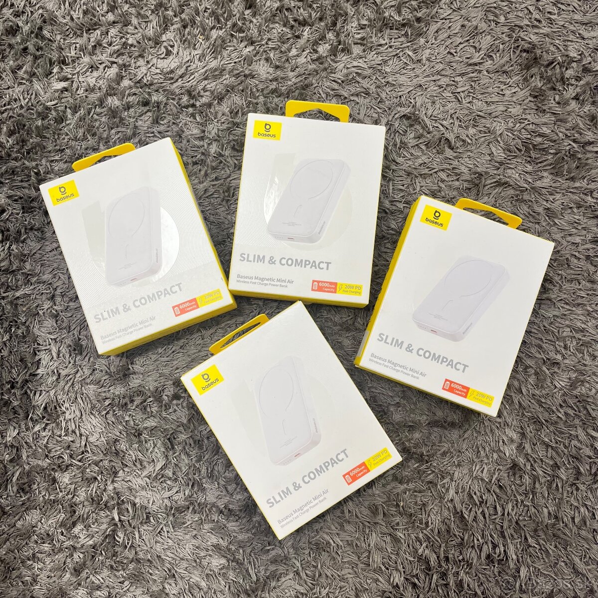 Baseus MagSafe Powerbank White (20W 6000 mAh) - 10
