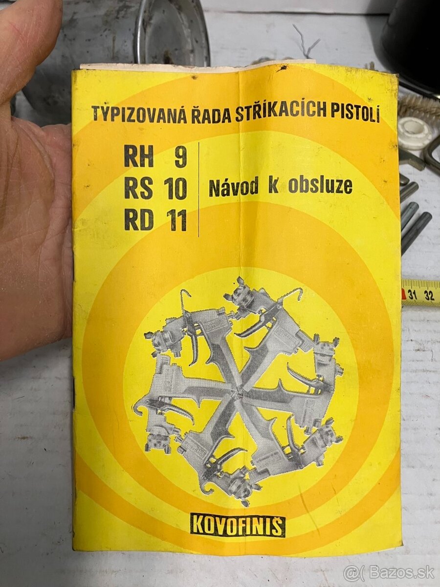 Striekacia pištol Kovofiniš Czechoslovakia - 10