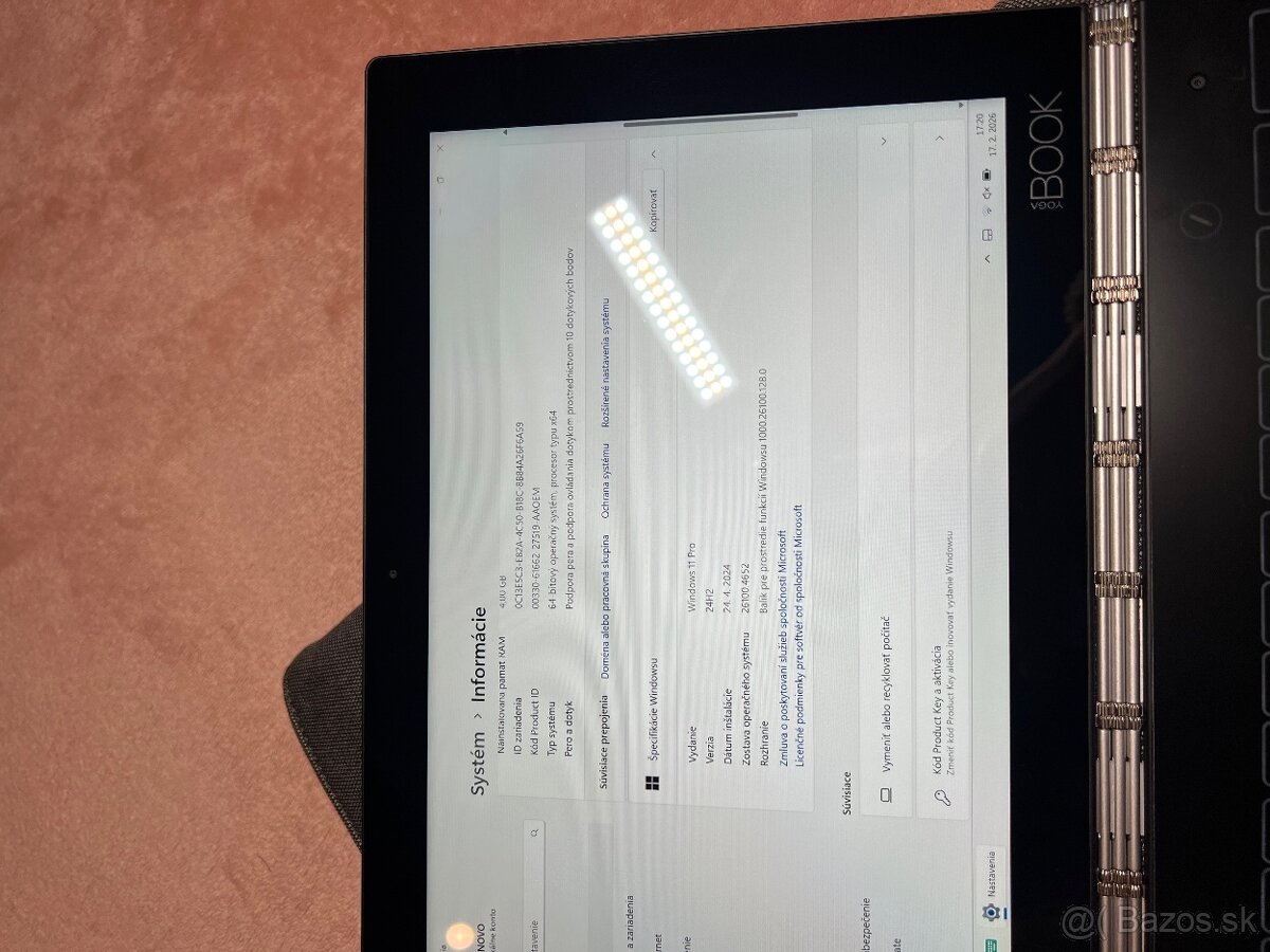 Lenovo Yoga Book 2v1 – dotykový notebook / tablet - 10