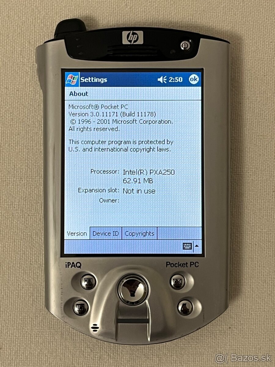PDA HP iPAQ h5450 - 10