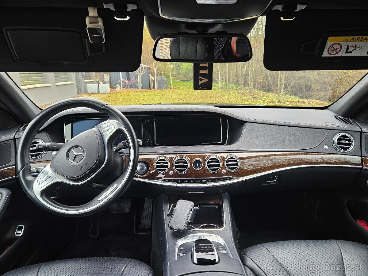 Mercedes S Long 350d. AMG- black packet. DPH - 10
