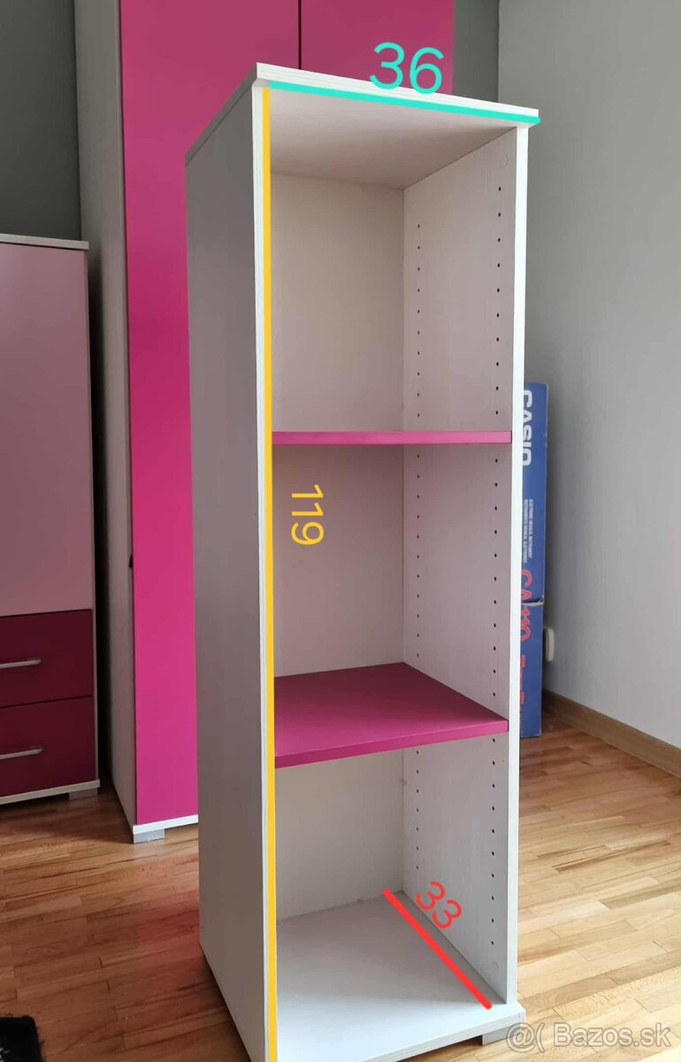 predám dievčenskú zostavu skríň - 10