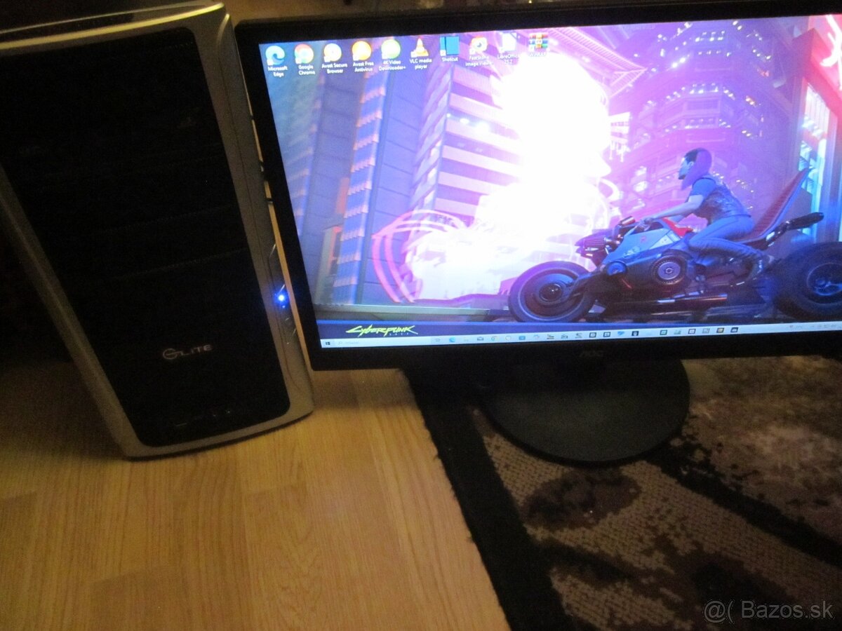 HERNÉ PC i5,16 GB,128GB,500GB,RX-580 8GB - 10