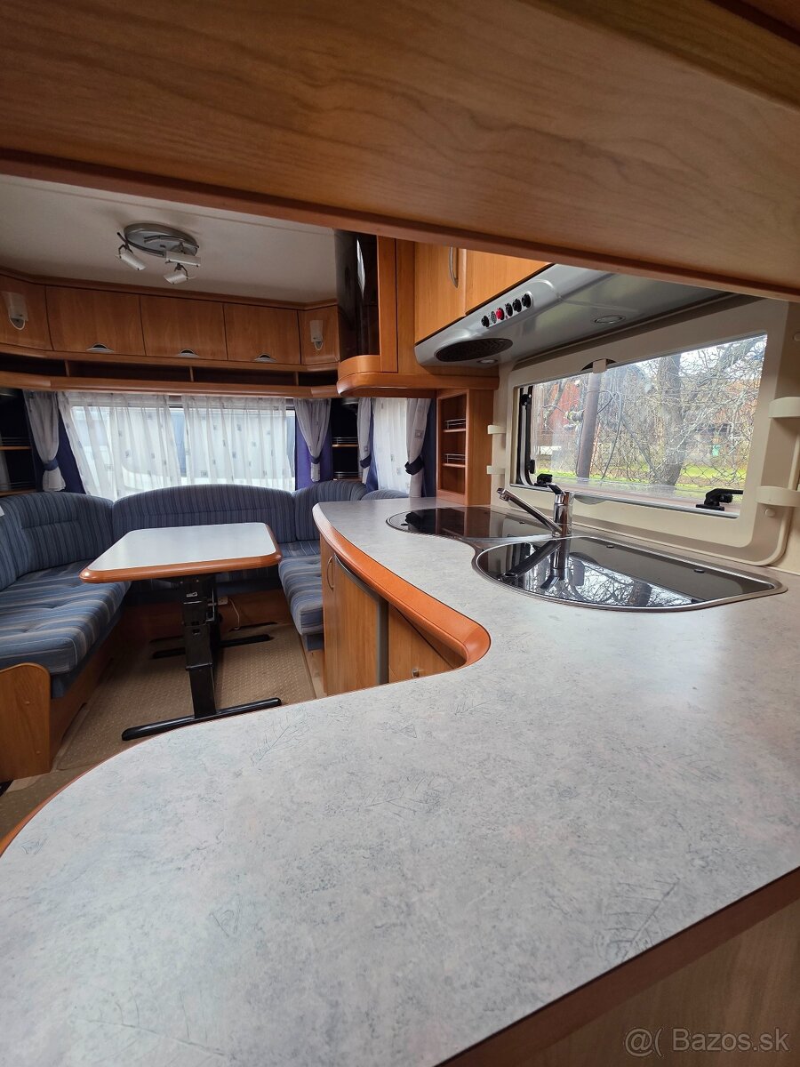 Obytny príves Hobby 495 - 2005 markiza, mover, nosic - 10