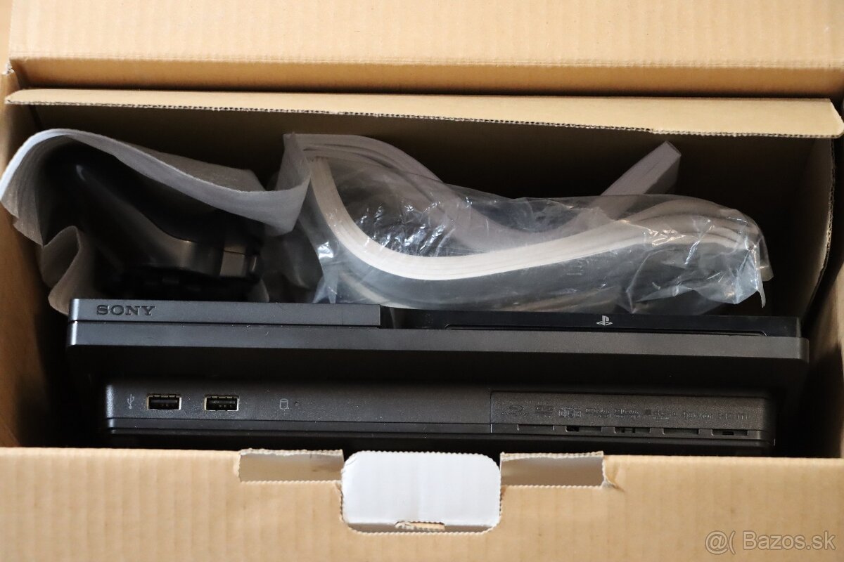 PS3 Slim CECH-3004A 160GB v krabici + 5 hier - 10