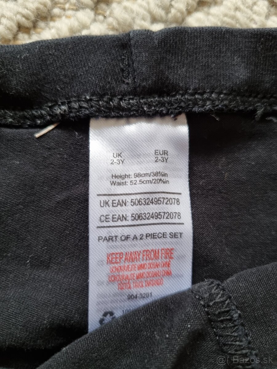 Cierne leginy vel. 92 - 10