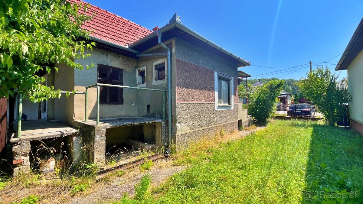 Na predaj 3-izbový rodinný dom v obci Trávnik - 10