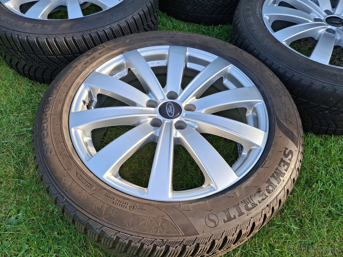 18" ALU 5x108 nové + zimné 235/50 r18 8mm TOP SADA - 10