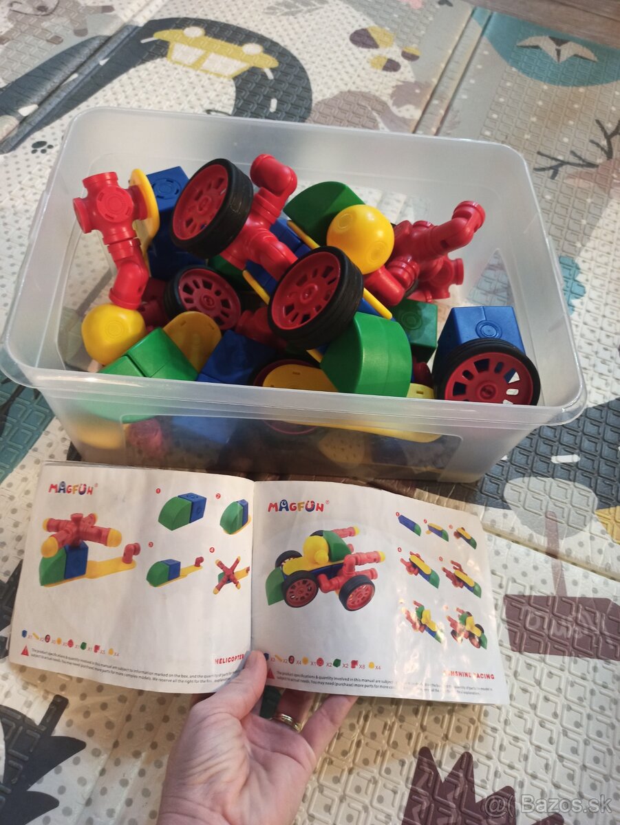 Magnetická stavebnica Magfun - 10
