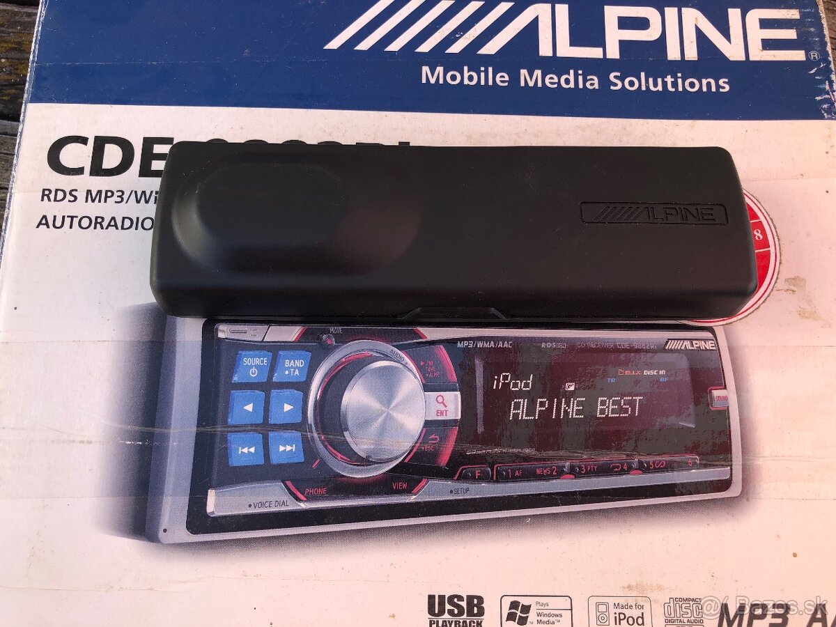 Autorádio Alpine CDE-9882Ri - 10