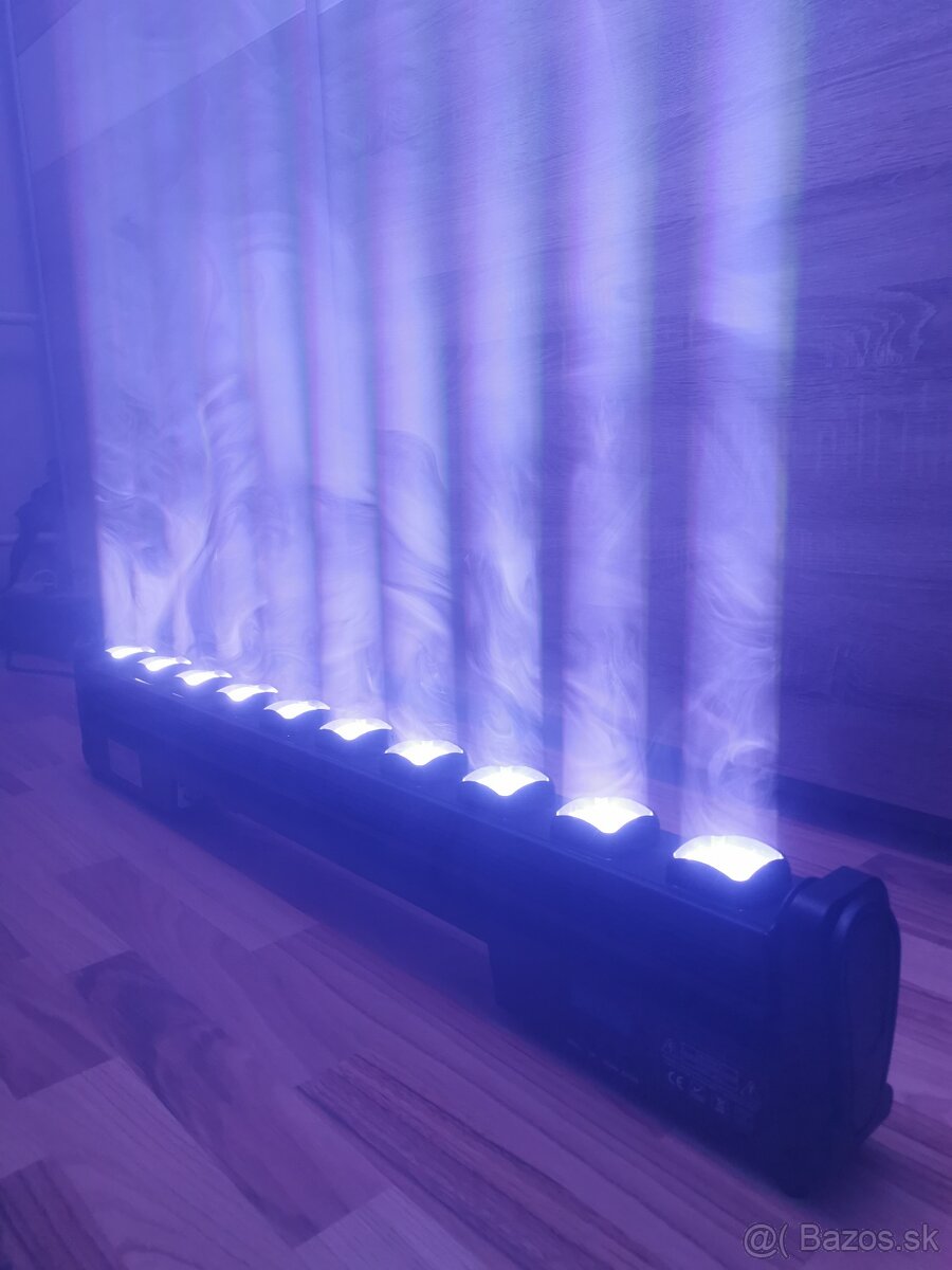 Rotačný led BAR beam RGBW 250W - 10