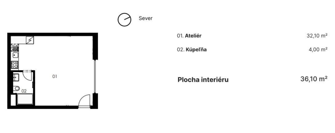 Na predaj - 1i byt lu, ul.Prístavná, Bratislava II TOP - 10