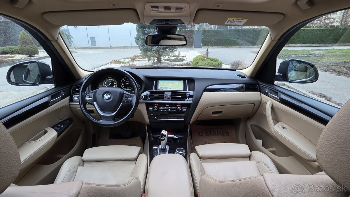 BMW X3 30d XDrive A/T FACELiFT PANORAMA KAMERA ŤAŽNE 258PS - 10