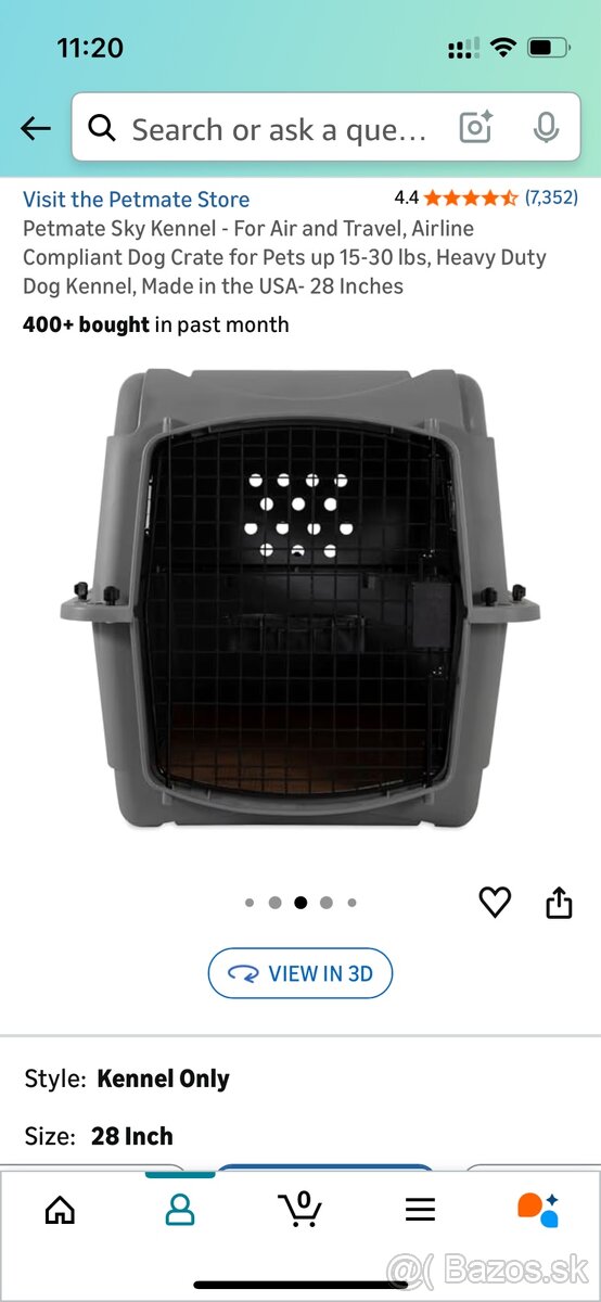 Prepravka pre psa Petmate Sky Kennel - 10