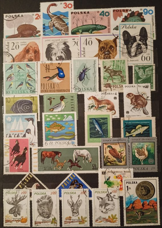 Predám poštové známky POLSKA - 10