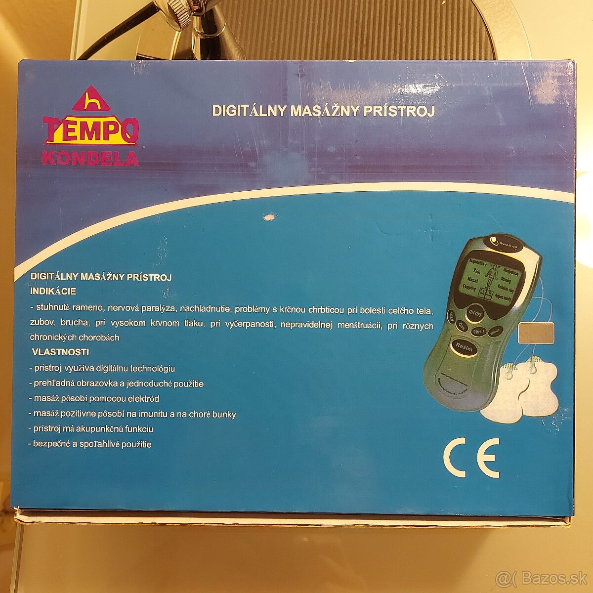PREDÁM DIGITÁLNY MASÁŽNY PRÍSTROJ S PRÍSLUŠENSTVOM - 10