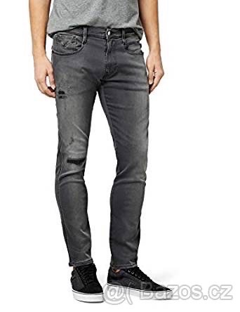 panske dzinsy, rifle REPLAY Hyperflex velkost W34 L30 - 10