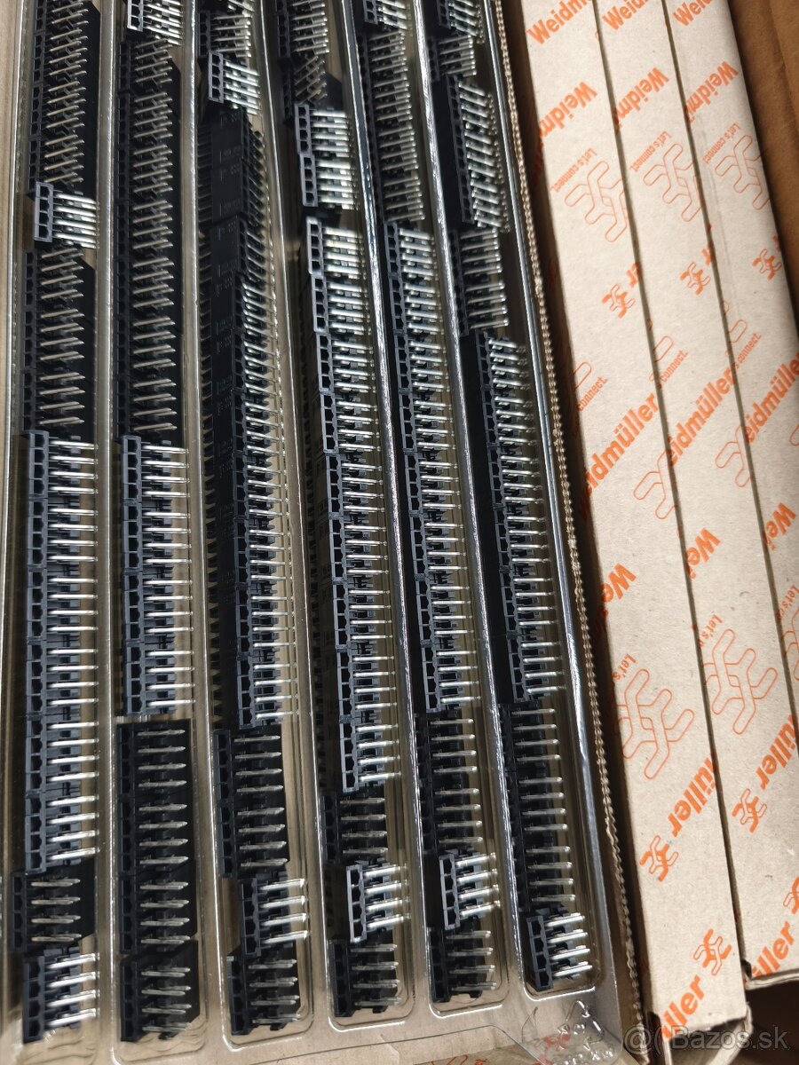 Konektory Weidmuller, nové nepoužité - 10