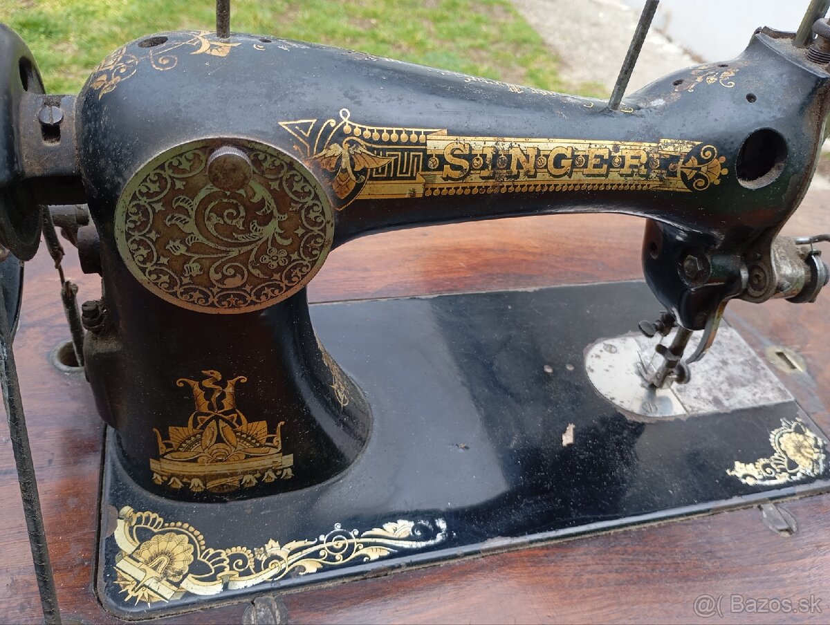 šijací stroj Singer rok výroby 1908 - 10