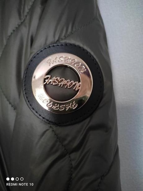 Prechodná olivová prešívaná bunda -M,L - 10