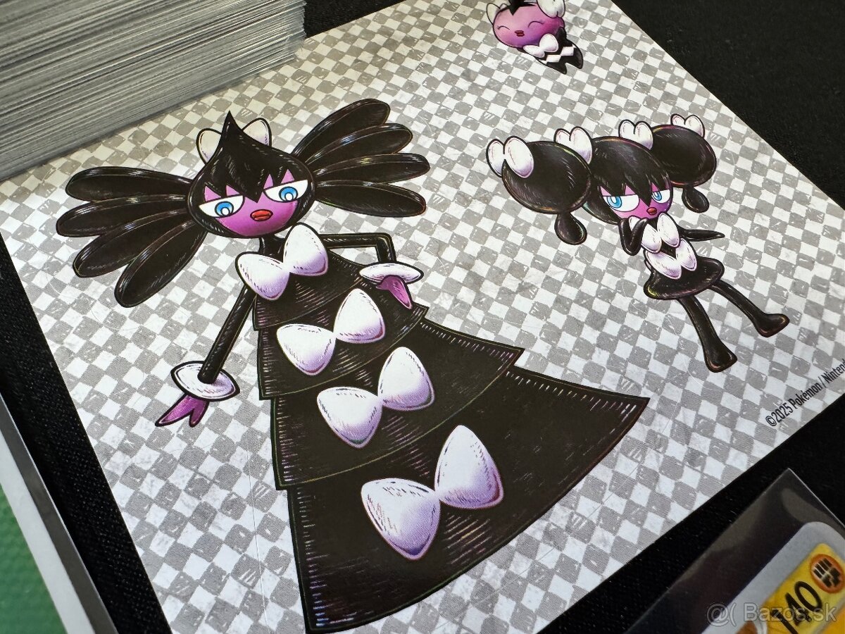 Pokemón MEGA balík (E): 100ks kariet v obaloch s EX + darček - 10