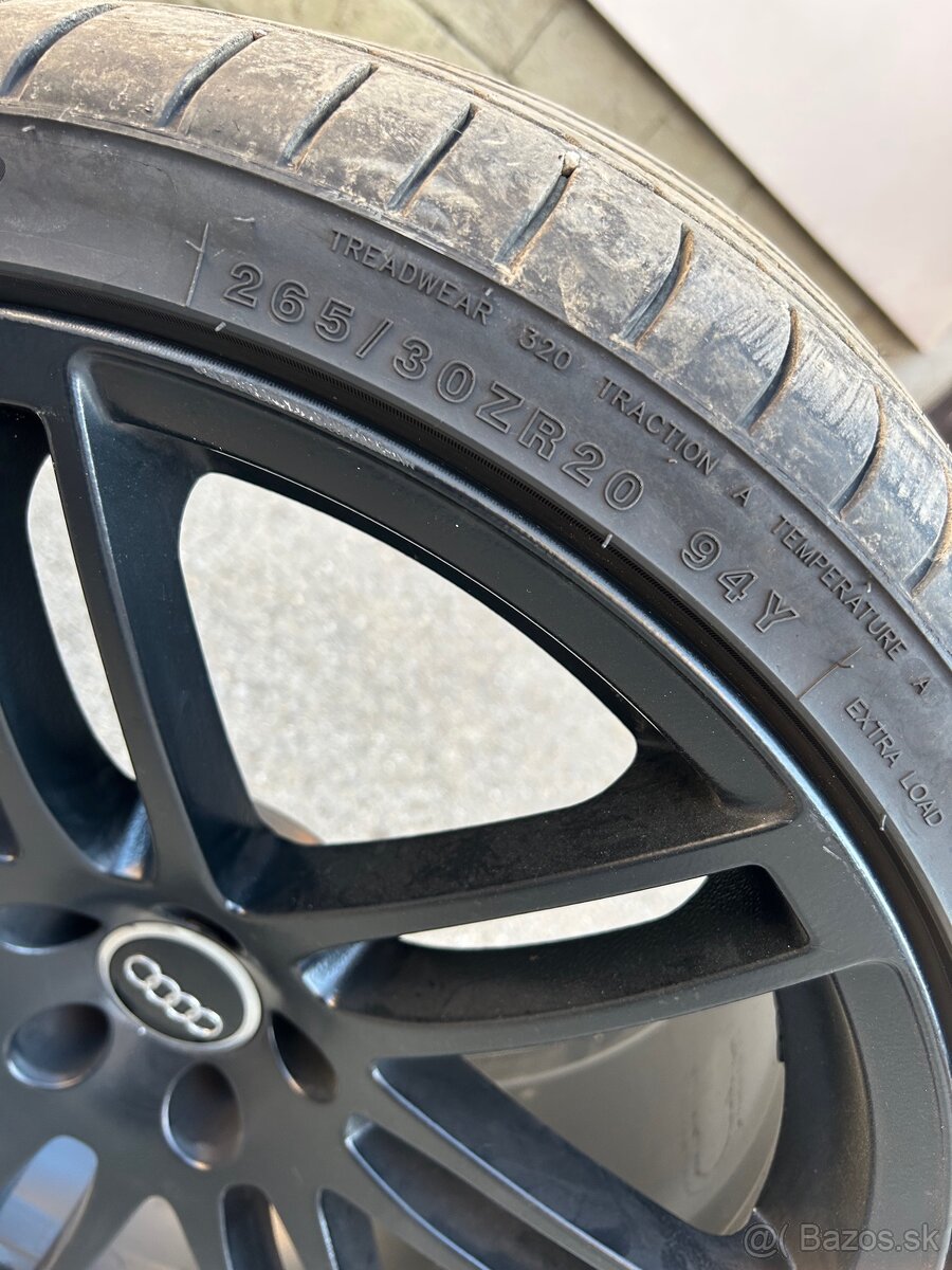 Predám / vymením Elektróny R20 AUDI + letné pneumatiky / - 10