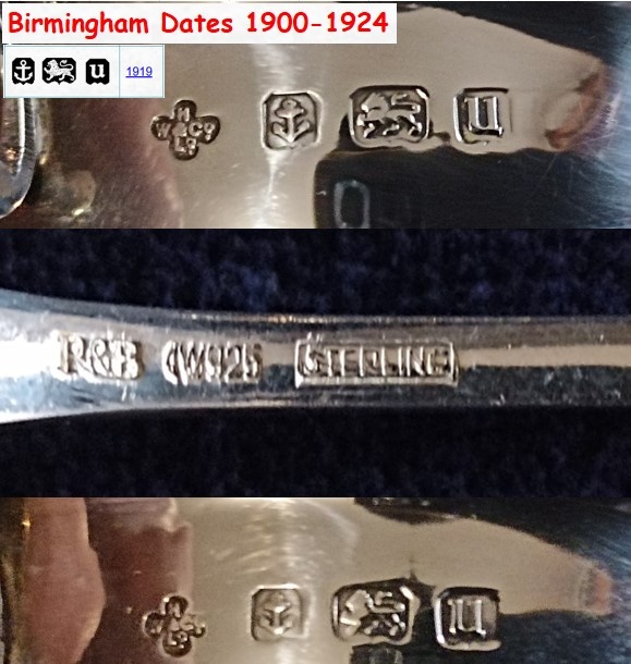 Investičné striebro–omáčkové loďky-Británia-rok 1919- 185g - 10