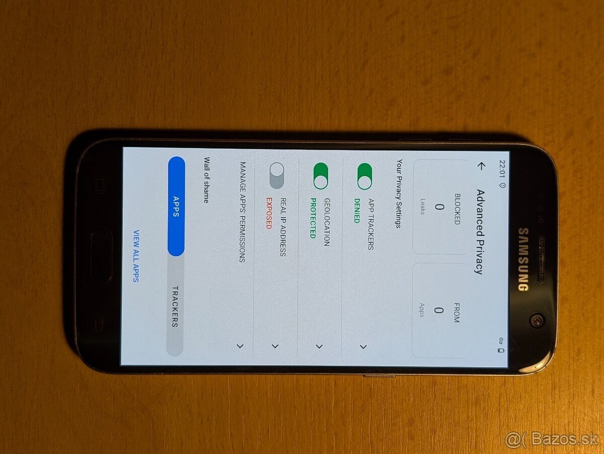 Samsung Galaxy S7 black /e/OS Android 12 - 10