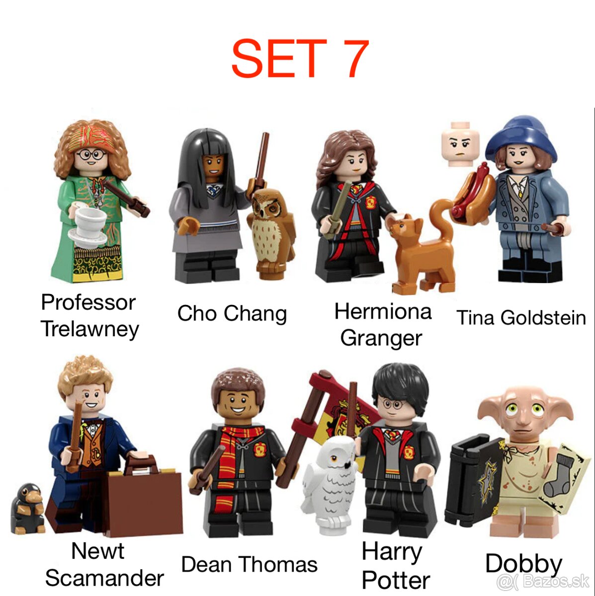 Rôzne figúrky Harry Potter (8ks) typ lego - nove - 10