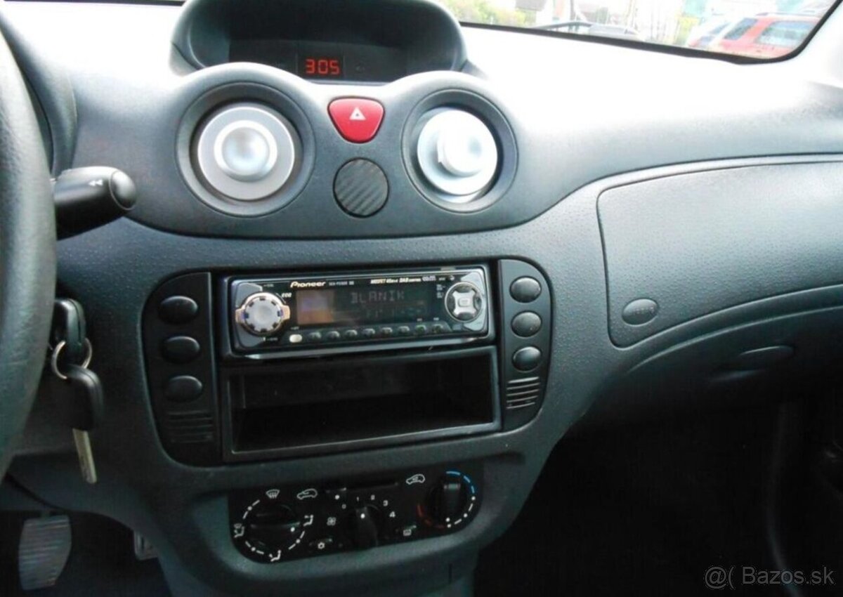 Citroën C3 1,1 44 kW KLIMA Serviska benzín - 10