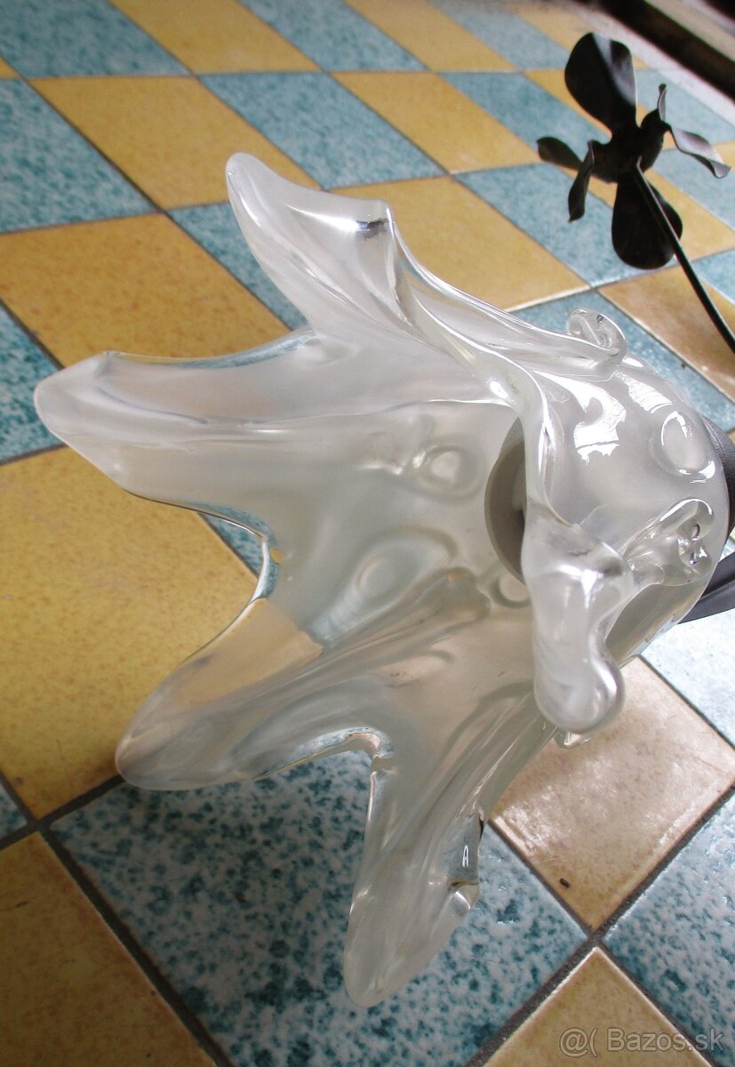 starožitný trojlampový luster - 10