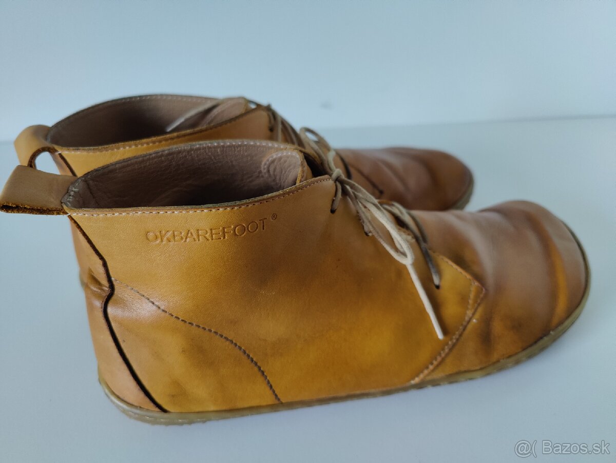 Dámske kožené celoročky OKbarefoot veľ. 42 - 10