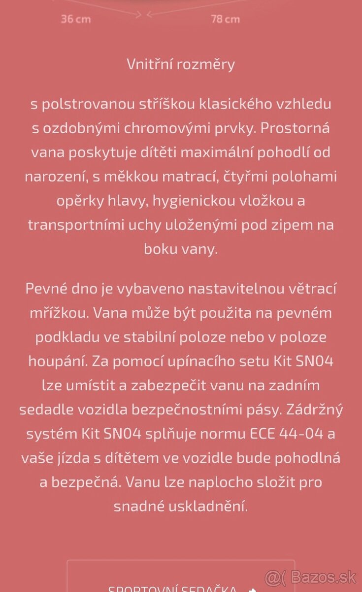 Kocik Bebecar trojkombinacia - 10