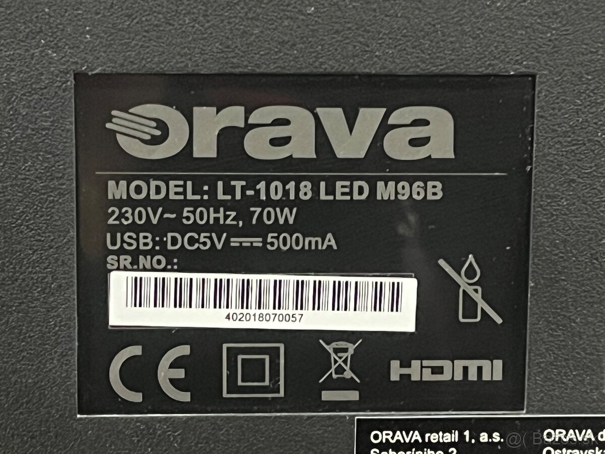 Orava LT-1018 FHD 99cm - 10