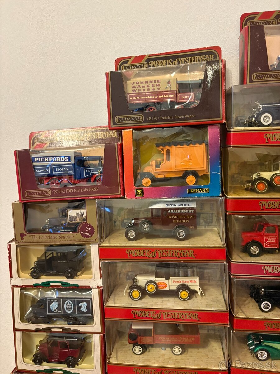 Zbierka kovových modelov Dinky Matchbox Models of yesteryear - 10