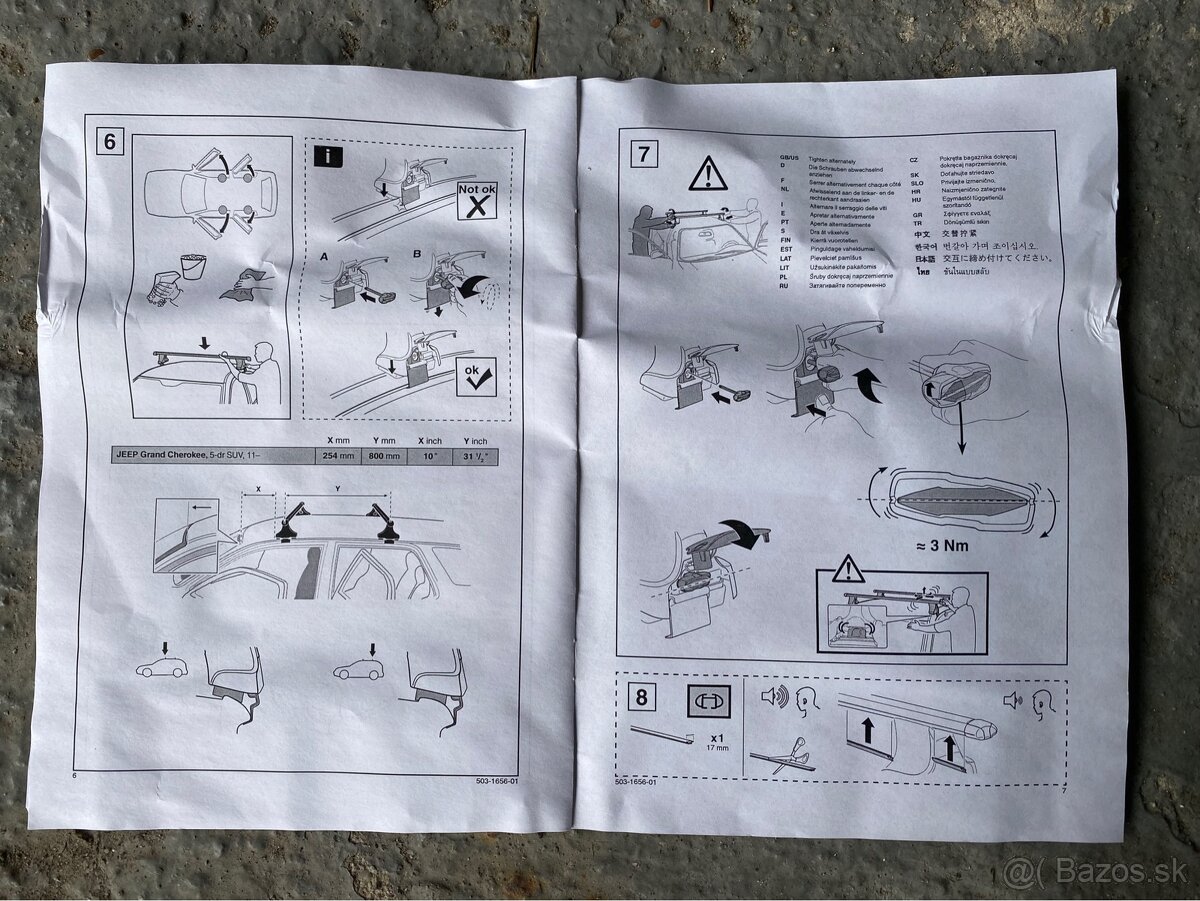 Thule strešný nosič - 10