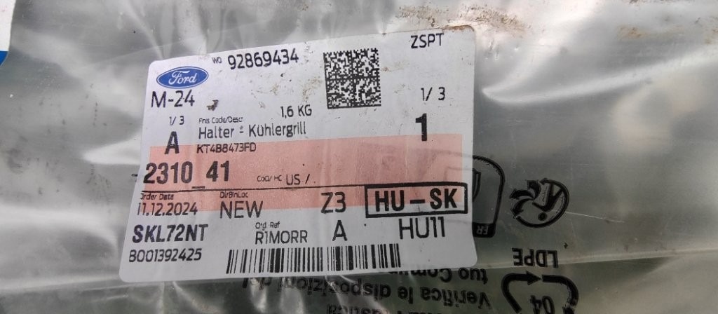 Ford Edge II 2 MK2 2018 - 2023 - zaluzia roleta sanie celo - 10