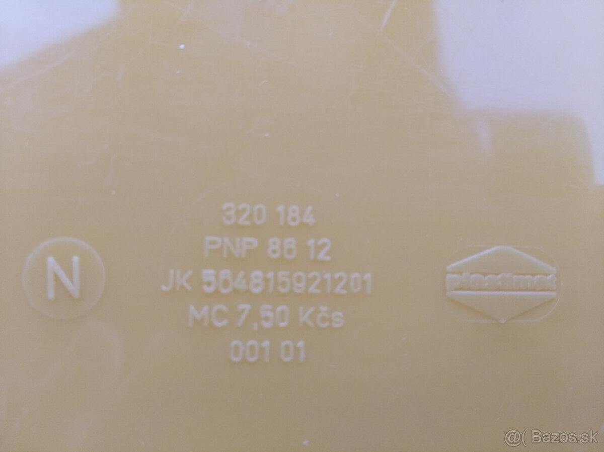 RETRO košíček - ŽLTÝ - 10