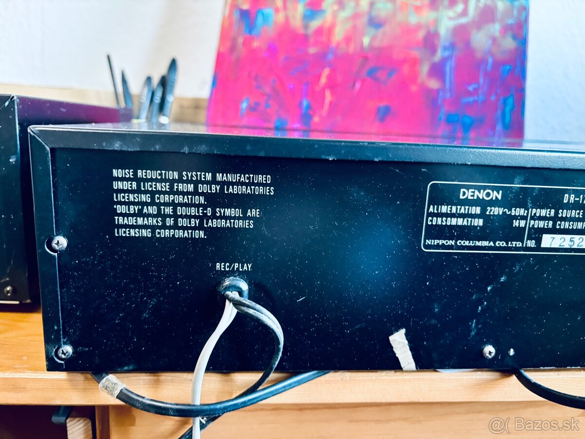 Tape deck aiwa a denon - 10