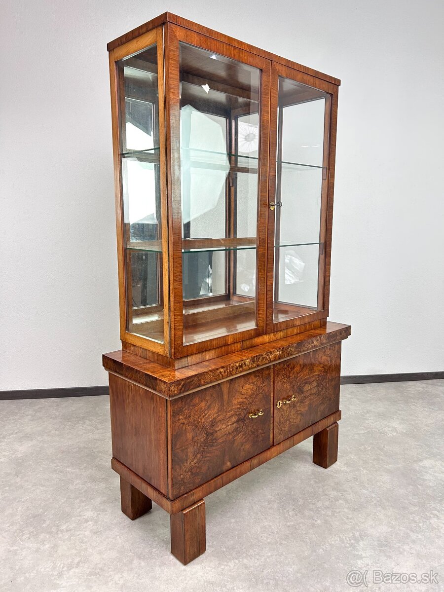 Starožitná vitrína/knižnica - 10