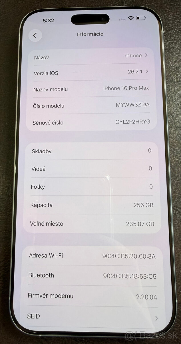 Apple iPhone 16 pro max 256GB ako nový - 10